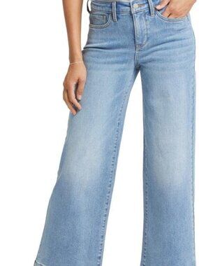 NYDJ Teresa Wide Leg Ankle in Harbor Corfu